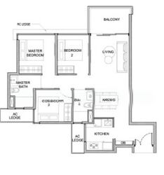 Kingsford Waterbay (D19), Apartment #559143521
